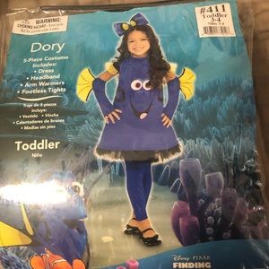Toddler size 3-4 Dory Costume